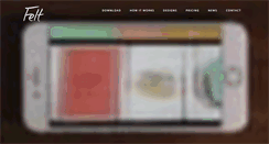 Desktop Screenshot of feltapp.com